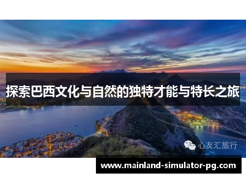 探索巴西文化与自然的独特才能与特长之旅