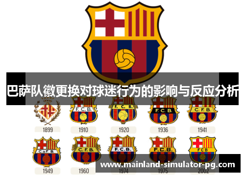 巴萨队徽更换对球迷行为的影响与反应分析