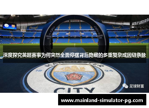 深度探究英超赛事为何突然全面停摆背后隐藏的多重复杂成因链条脉