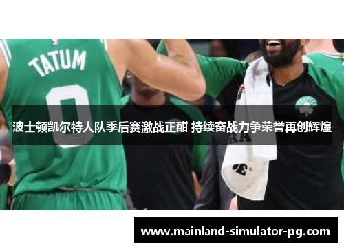 波士顿凯尔特人队季后赛激战正酣 持续奋战力争荣誉再创辉煌