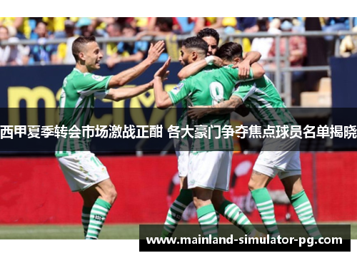 西甲夏季转会市场激战正酣 各大豪门争夺焦点球员名单揭晓